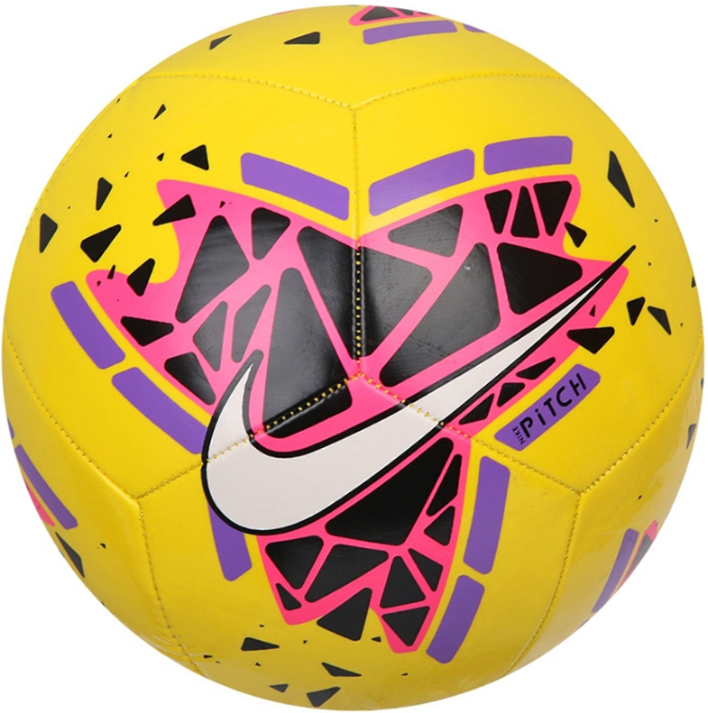 

Мяч футбольный Nike Pitch (SC3807-710) - желтый, №5