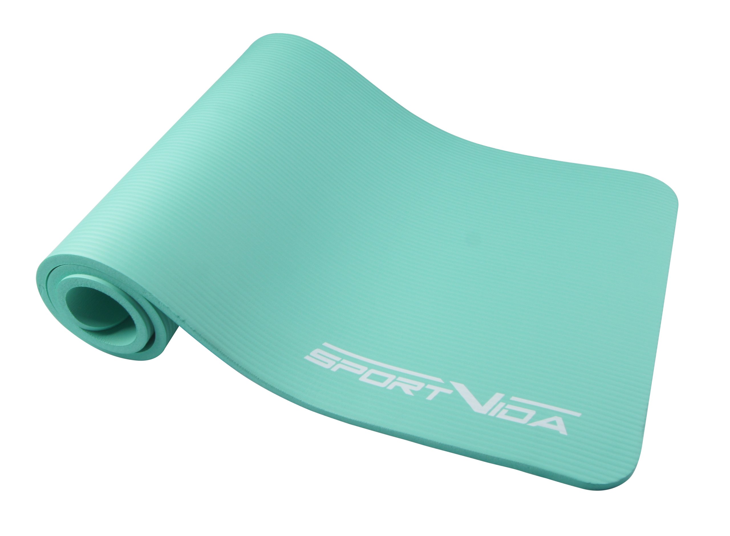 

Коврик (мат) для йоги и фитнеса SportVida Nbr Mint (SV-HK0067), 180х60х1см, Бирюзовый