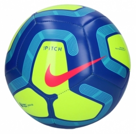 Мяч футбольный Nike Premier League Pitch (SC3569-410) - синий, №5 - Фото №2