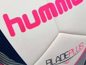 Мяч футбольный Blade Plus Football Hummel (091-834-9808-5), №5 - Фото №2