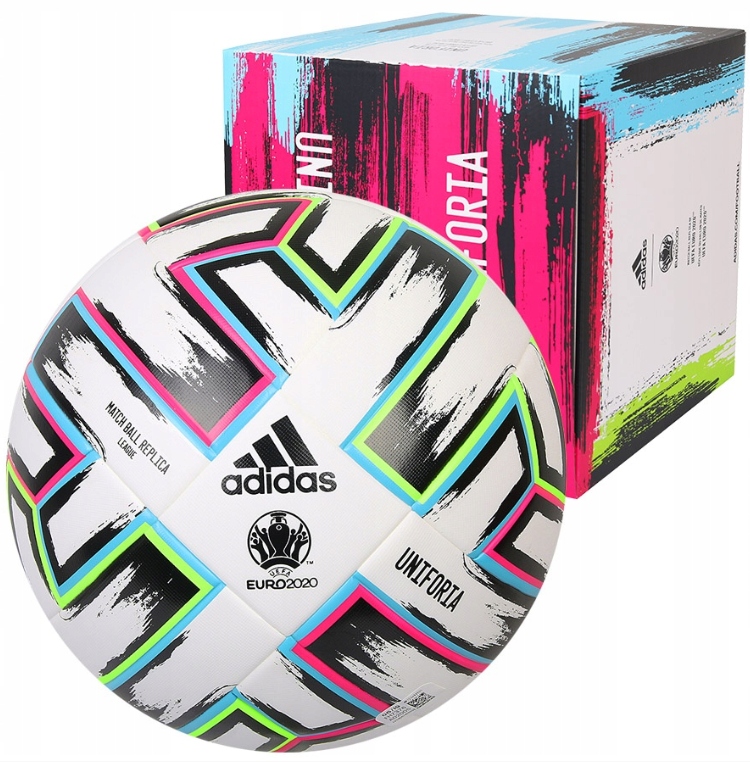 

Мяч футбольный Adidas Uniforia League Box (FH7376), №5, Цветной