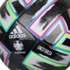 Мяч футбольный Adidas Uniforia Training (FP9745) - черный, №5 - Фото №4