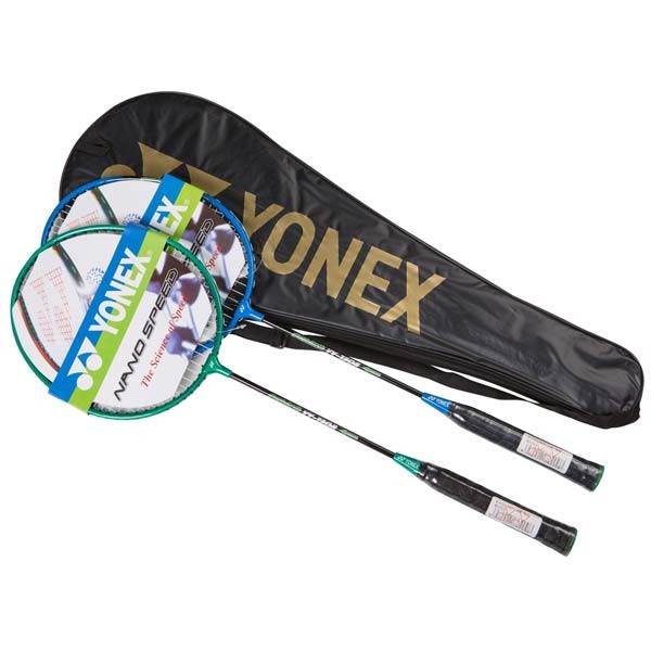 

Набор для бадминтона (2 ракетки, чехол) Yonex 306 (Y-306, Зеленый;синий