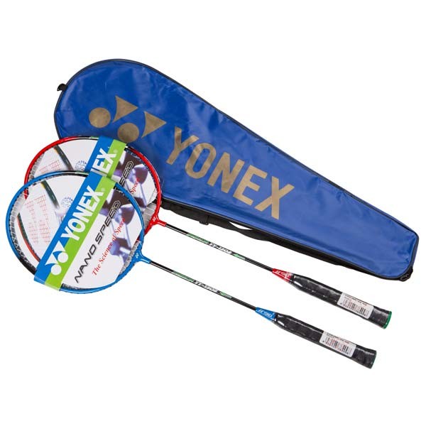 

Набор для бадминтона (2 ракетки, чехол) Yonex 316 (Y-316, Красный;синий