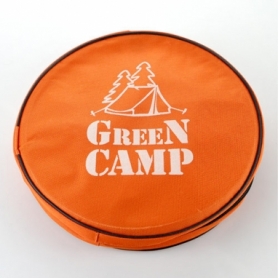 Ведро туристическое Green Camp (GC-B11R) - оранжевое, 11л - Фото №2