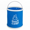 Ведро туристическое Green Camp (GC-B11B) - синее, 11л