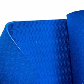 Коврик для фитнеса (йога-мат) Back Health синий, 183х61х0,6 см (5580-18B) - Фото №2