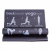 Килимок для фітнесу (йога-мат) Back Health чорний, 173х61х0,6 см (5415-17BL) - Фото №2