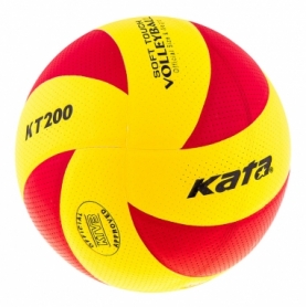Мяч волейбольный Kata красный, №5 (KT200PURY) - Фото №2