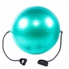 Распродажа*! Мяч для фитнеса (Anti-burst) с эспандером IronMaster (IR97407), 65см - Фото №3