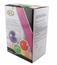 Мяч для фитнеса массажный Royal серебристый, 65 см (5415-2GR) - Фото №2