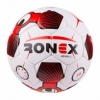 М'яч футбольний Ronex червоний, №5 (RX-UHL-RD)
