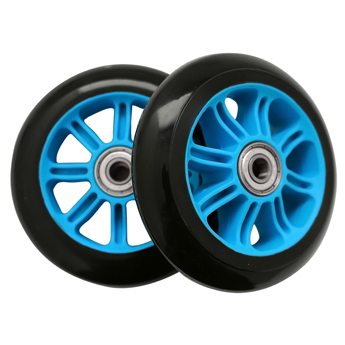 

Колеса для трюкового самоката SportVida PP Abec 7 100 мм (PU SV-WO0014), синие, Голубой