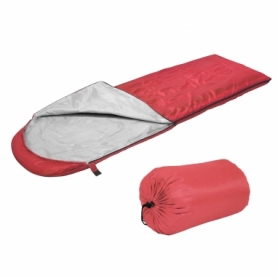 Мешок спальный (спальник) одеяло SportVida Red/Grey R (SV-CC0050) - красный, +2 ...+ 16°C - Фото №3