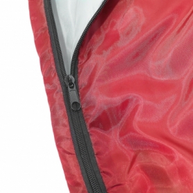 Мешок спальный (спальник) одеяло SportVida Red/Grey R (SV-CC0050) - красный, +2 ...+ 16°C - Фото №4