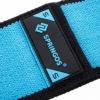 Гумка для фітнесу та спорту тканинна Springos Hip Band Heavy (FA0109) - блакитна, S - Фото №6