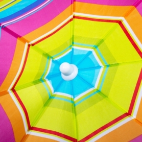 Зонт пляжный с регулируемой высотой Springos (BU0005) - салатовый, 160 см - Фото №9