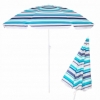 Зонт пляжный с регулируемой высотой Springos (BU0006) - голубой, 160 см