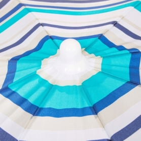 Зонт пляжный с регулируемой высотой Springos (BU0006) - голубой, 160 см - Фото №4