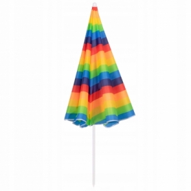 Зонт пляжный с регулируемой высотой и наклоном Springos (BU0009) - цветной, 180 см - Фото №4
