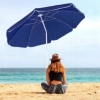 Зонт пляжный с регулируемой высотой и наклоном Springos (BU0007) - синий, 180 см - Фото №6