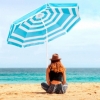 Зонт пляжный с регулируемой высотой и наклоном Springos 220 см BU0011 - Фото №7