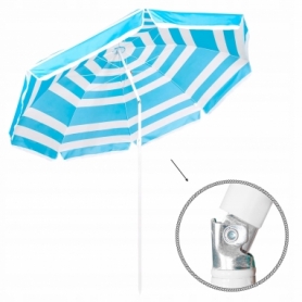 Зонт пляжный с регулируемой высотой и наклоном Springos 220 см BU0011 - Фото №8