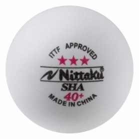 Мячи для настольного тенниса 3* Nittaki, 3 шт (NB-1400) - Фото №3