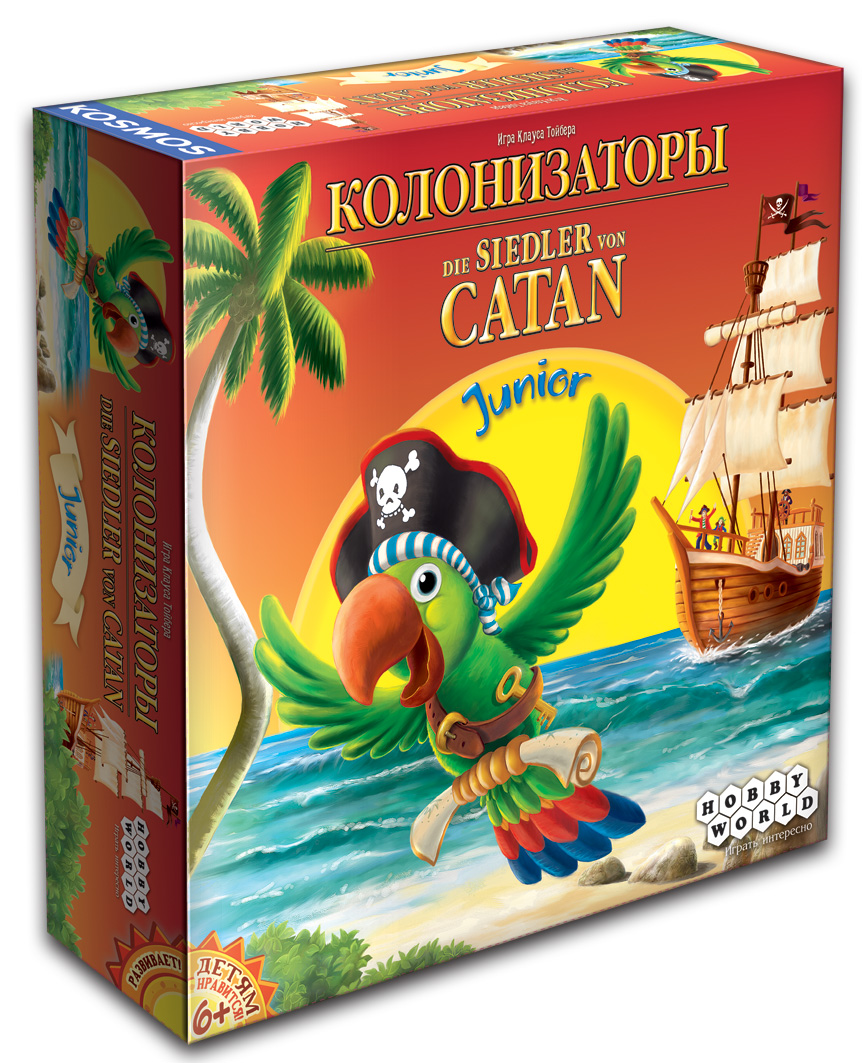 

Игра настольная Колонизаторы Юниор
