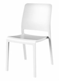 Стул пластиковый Charlotte Deco Chair Evolutif (3076540146581), белый