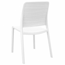 Стул пластиковый Charlotte Deco Chair Evolutif (3076540146581), белый - Фото №2