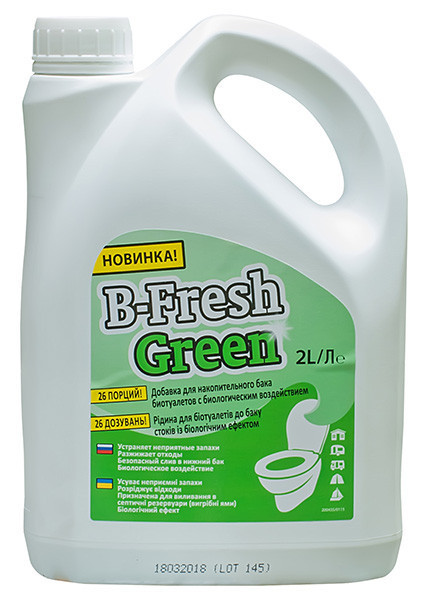 

Жидкость для биотуалета Thetford B-Fresh Green (8710315020786), 2л, Зеленый