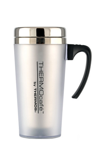 

Термокружка QS1904, Thermos (5010576126177GREY) - серая, 0,42л, Серый