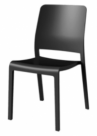 Стул пластиковый Charlotte Deco Chair Evolutif (3076540146604), серый