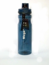 Пляшка спортивна пластикова Tritan Mega (MT090LPBS) (0717040678037BLUE) - синя, 0,9л