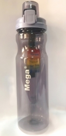 Бутылка спортивная пластиковая Tritan Mega (MT090LPBS) (0717040678037V) - фиолетовая, 0,9л - Фото №6