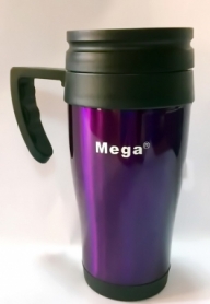 Термочашка PR040 Mega (0717040761241V) - фиолетовая, 0,4л