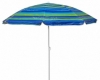 Зонт пляжный с наклоном TE-018 Time Eco (4820211100896STRIPE) - полосатый, 1,8м