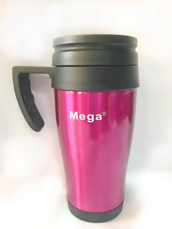 

Термочашка PR040 Mega (0717040761241BORDO) - розовая, 0,4л, Розовый