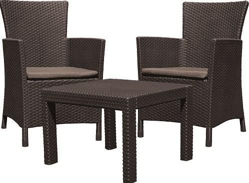 

Набор мебели Rosario balcony set Allibert (8711245130422), коричневый