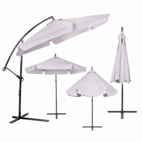 Зонт садовый угловой с наклоном Springos (GU0009), 350 см - Фото №7