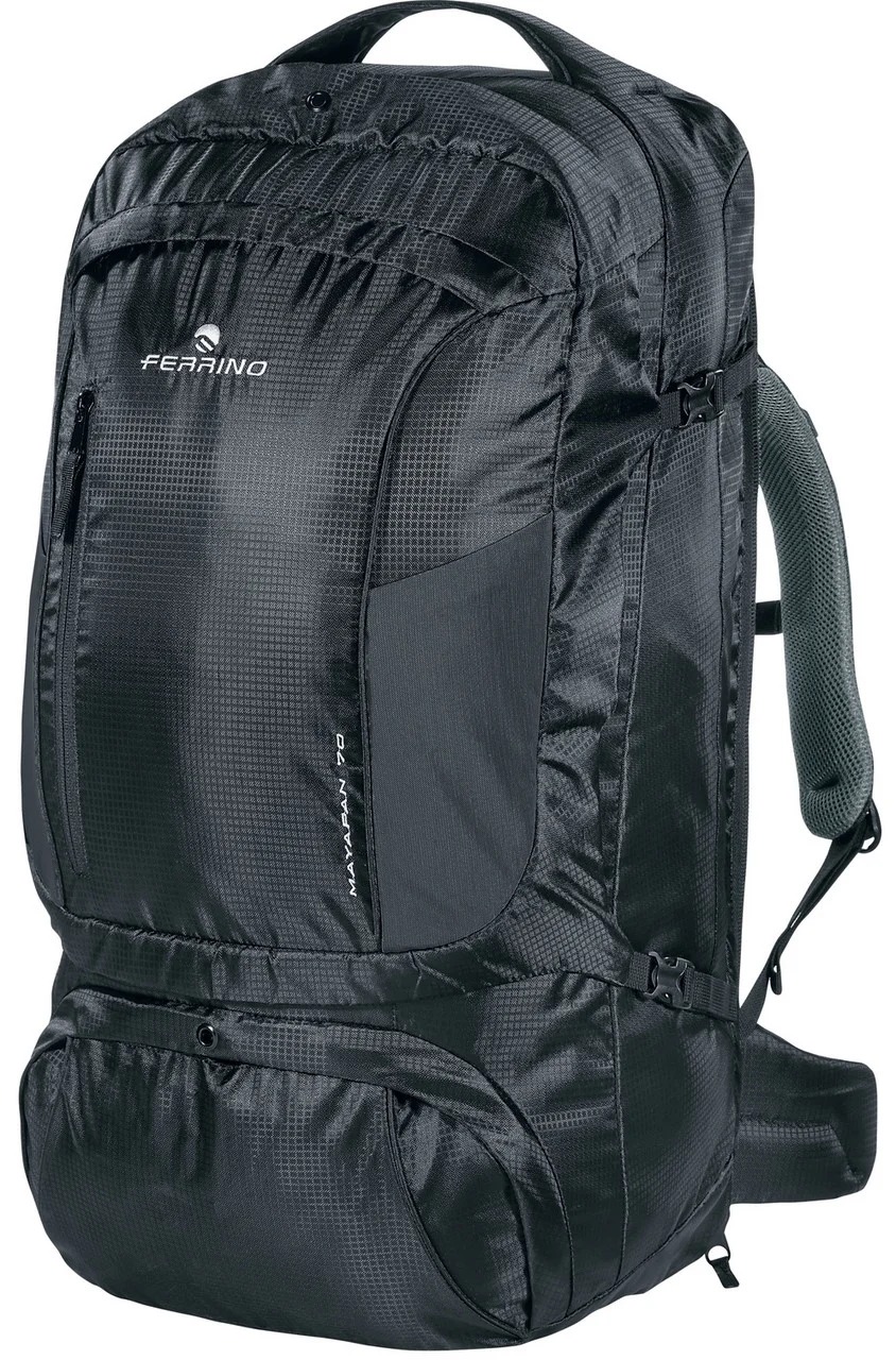 

Сумка-рюкзак Ferrino Mayapan 70 Black (928079), 70л, Черный