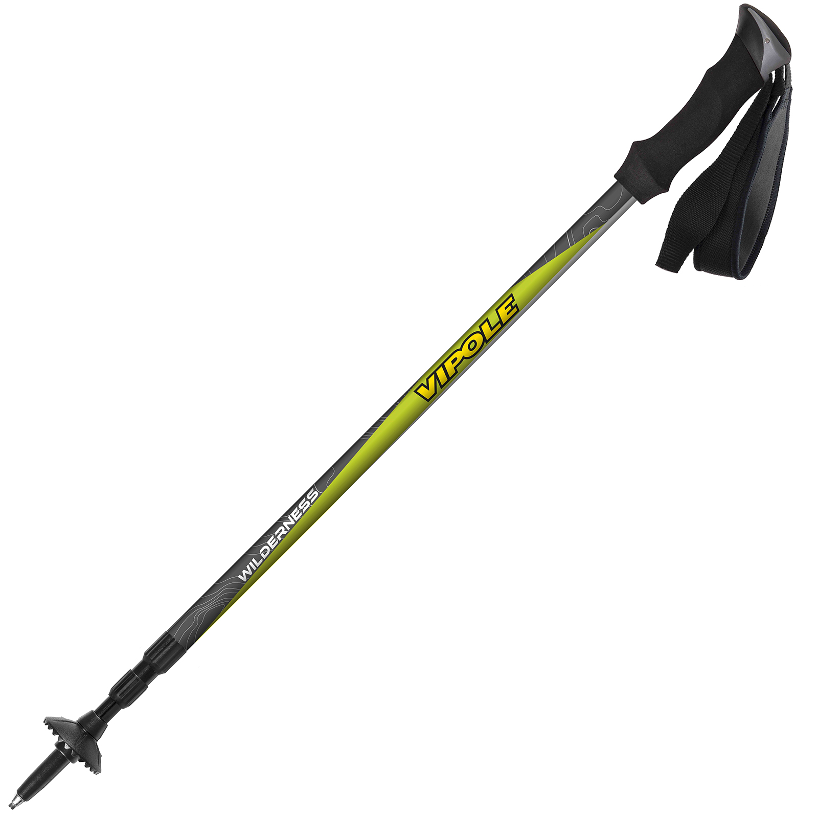 

Палки треккинговые Vipole Wilderness AS Roundhead DLX S1927 (927851), Желтый