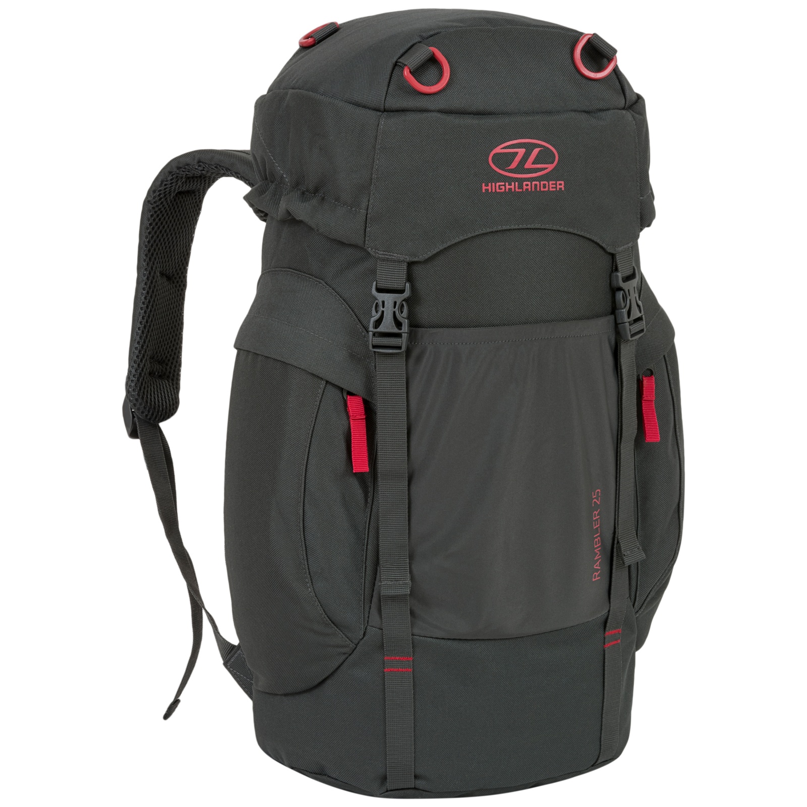 

Рюкзак туристический Highlander Rambler 25 Black (927903, 25л