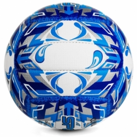 Мяч волейбольный Spokey Cumulus Pro 927517 (original) - бело-синий, №5 - Фото №2