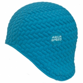 Шапочка для плавання Aqua Speed Bombastic Tic-Tac (original) (SL49709), блакитна