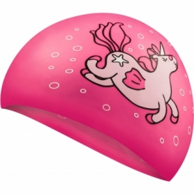 Шапочка для плавания детская Aqua Speed Kiddie Unicorn (SL6880) (original), розовая