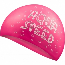 Шапочка для плавания детская Aqua Speed Kiddie Unicorn (SL6880) (original), розовая - Фото №2