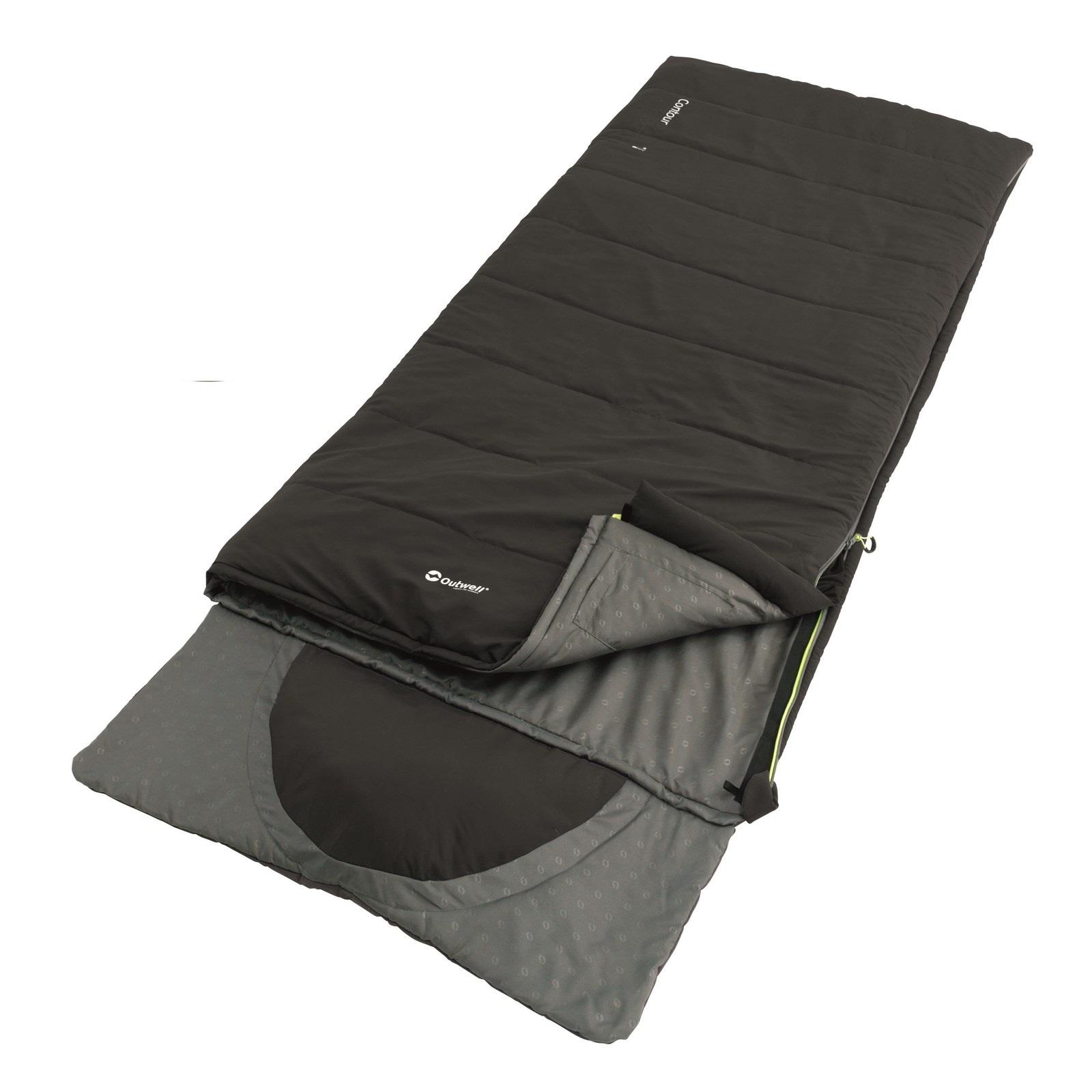 

Мешок спальный (спальник) Outwell Contour Reversible/+2°C Midnight Black (Right) (928322)