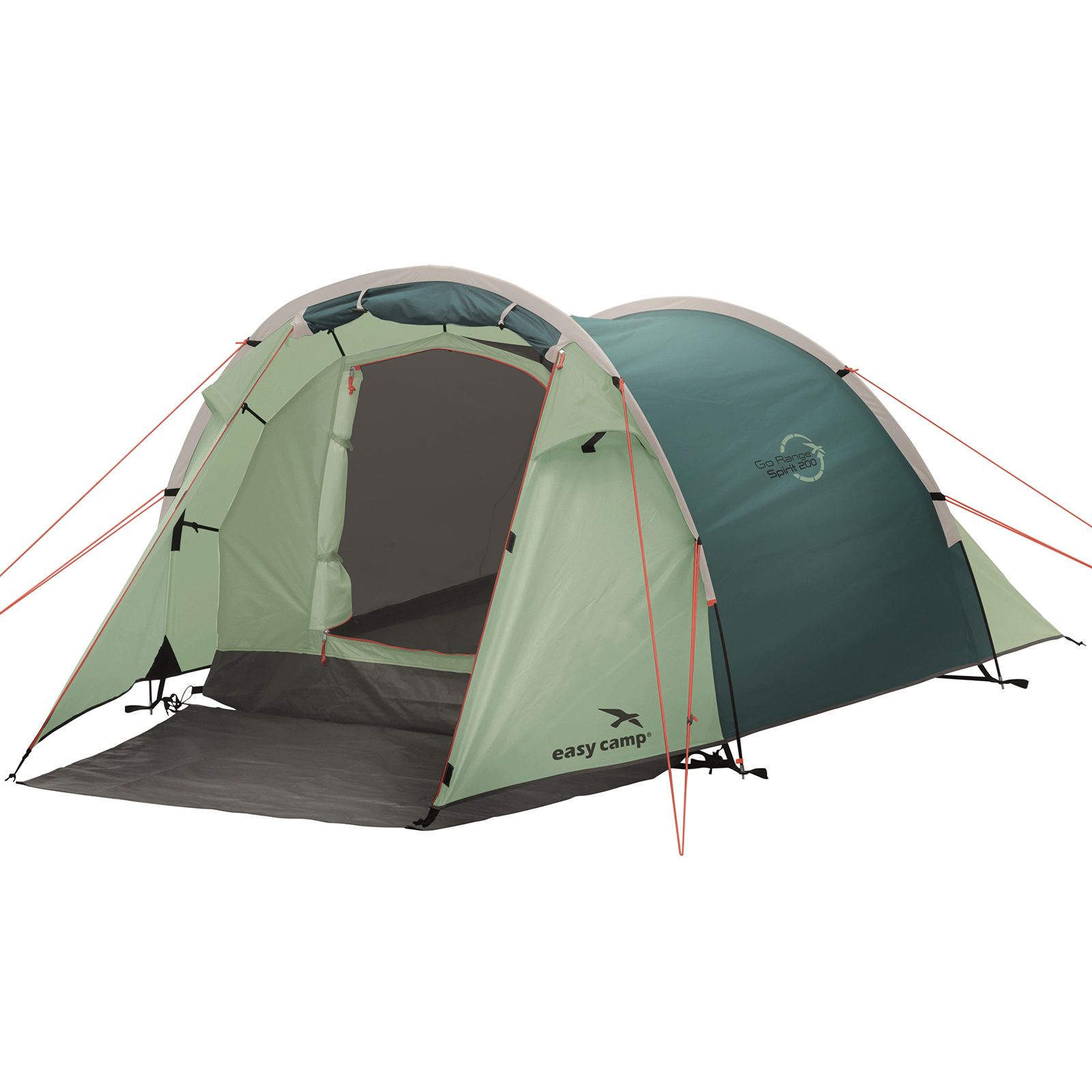 

Палатка двухместная Easy Camp Spirit 200 Teal Green (928306), Синевато-зеленый